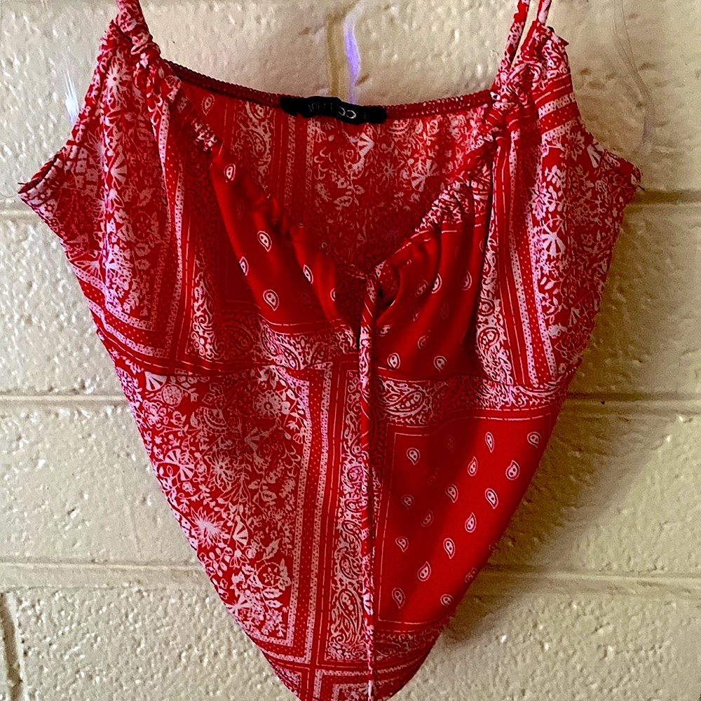 PaperMoon bandana crop top